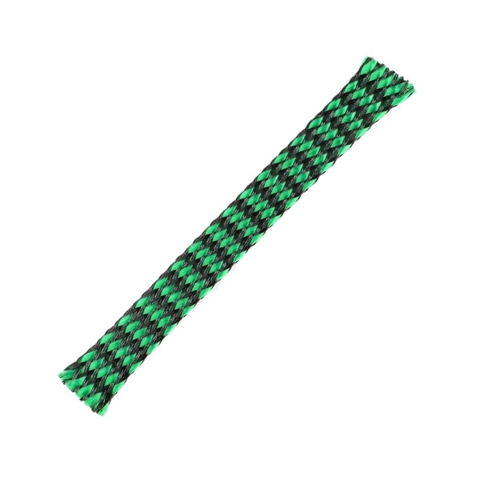Braid Sleeve Cable Insulated Protection Wrap Flexible Yarn Line Wire ...