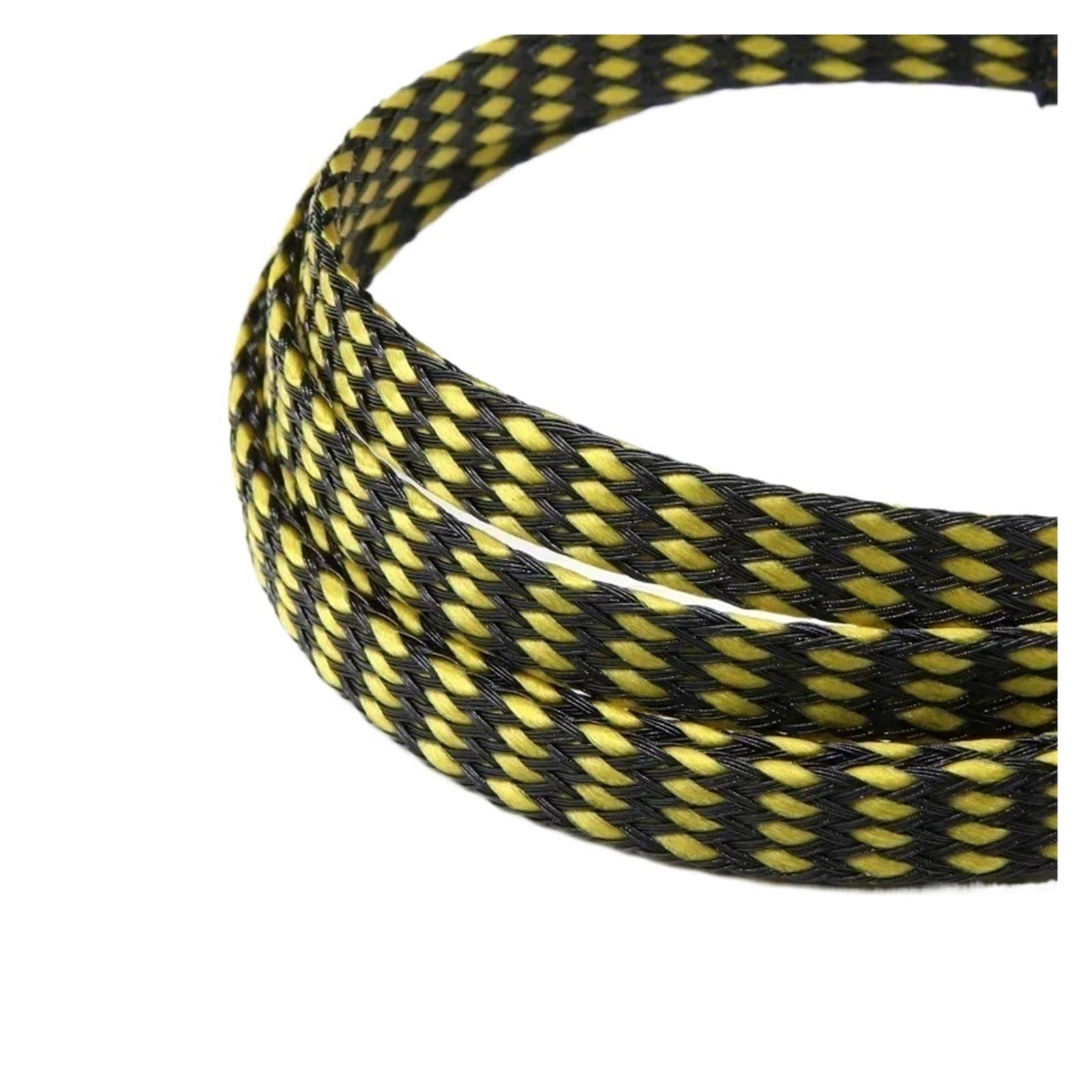 Braid Sleeve Soft Wire Insulated Wrap Cable Protection Harness Cable ...