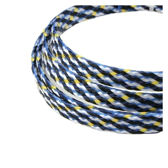Braid Sleeve Soft Wire Insulated Wrap Cable Protection Harness Cable Sleeving Sheath