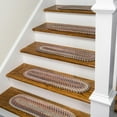 Braid Stair Treads Gray 8"x28" (SET 4)