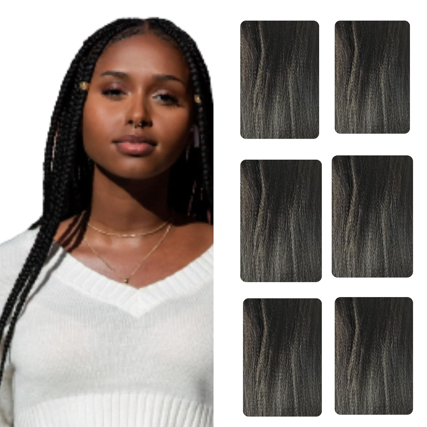 Braid With Synthetic Hair 100 Kanekalon PreWashed/PreStretched