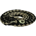 thumbnail image 1 of Braided 9' Loping Lead Rope, Black & Tan, 1 of 1