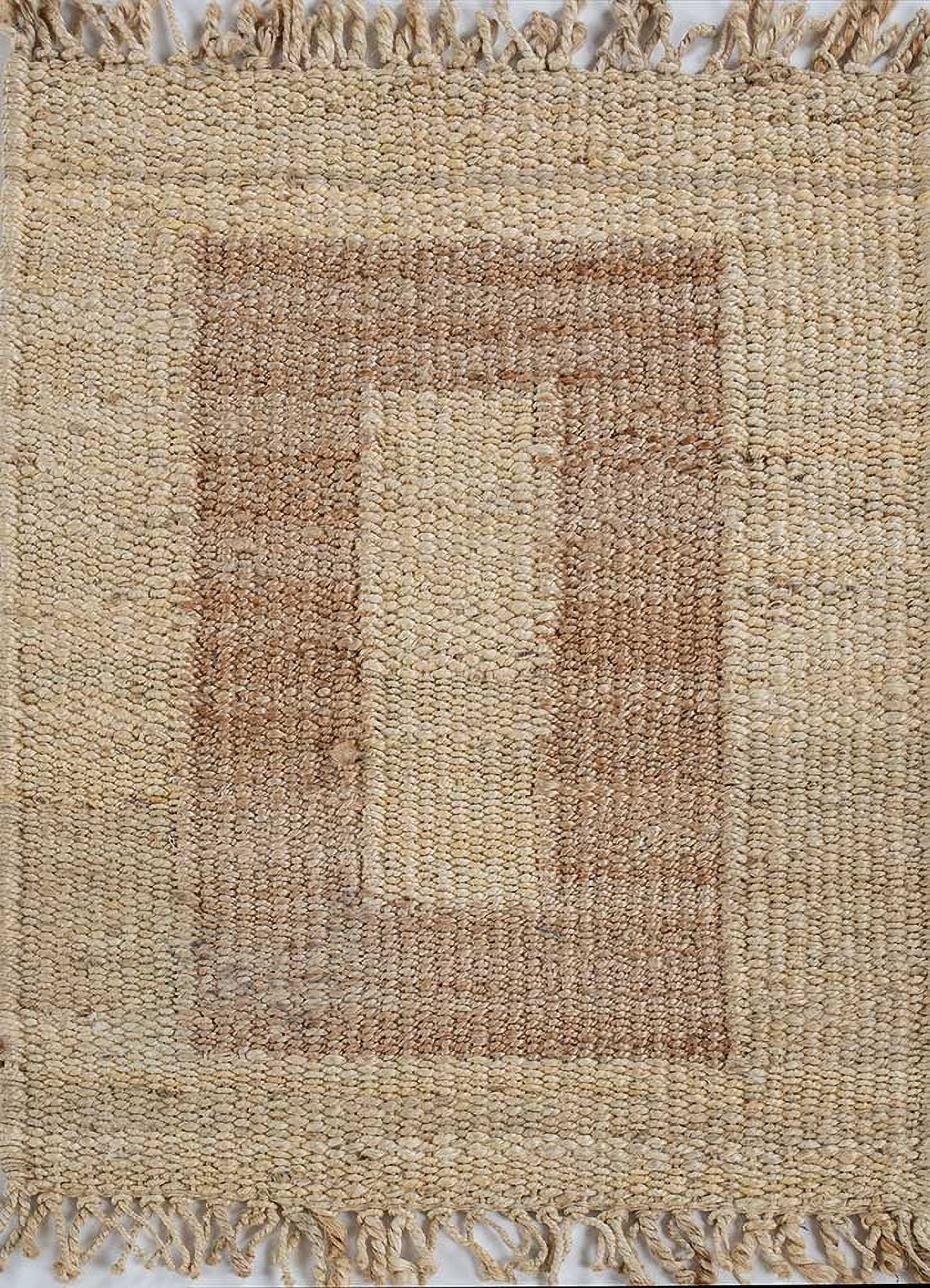 Braided Area Jute Rug Hand tuft Rug For Living Room, Bedroom, Hallway