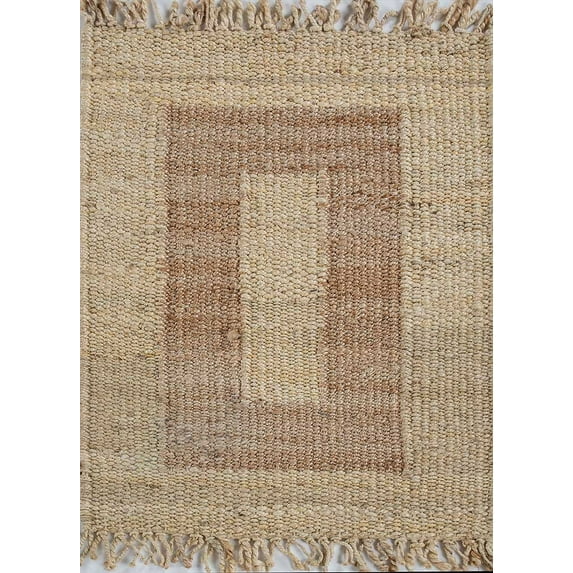 Braided Area Jute Rug Hand tuft Rug For Living Room, Bedroom, Hallway