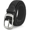 thumbnail image 1 of Braided Belt Stretch Belt for Men and Women Multicolored Woven Golf Belt Elastic Jean Belts, 1 of 4