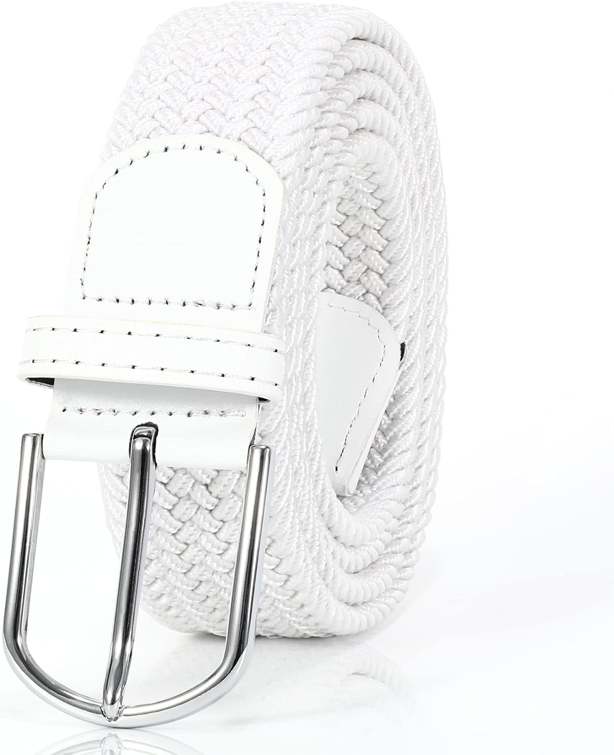 Braided Belt Stretch Belt for Men and Women Multicolored  display picture 2