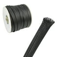 thumbnail image 1 of Braided Cable Sleeve Black Diameter expands up to 150%, 1 of 4
