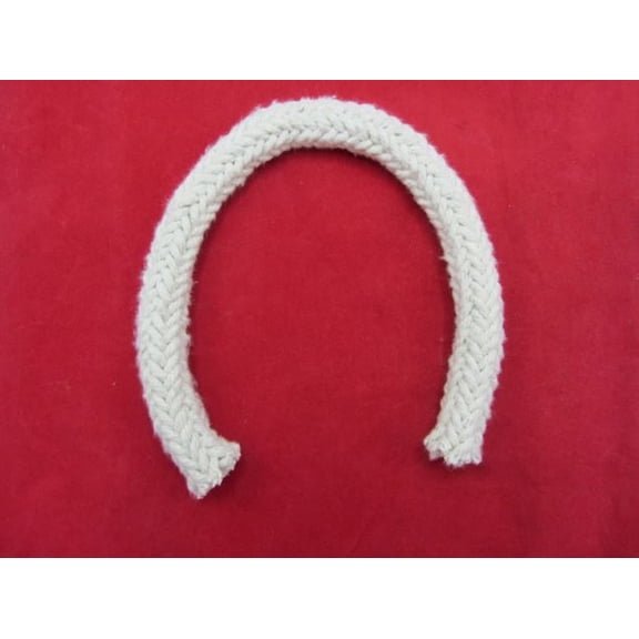 Braided Cotton Round Rope Wick 3/4" x 16" For Smudge Pot Oil Lamp Torch Fits Dietz, Toledo