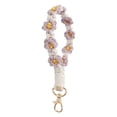 thumbnail image 1 of Braided Daisy Keychain Cute Car Keyring Pendant Key Holder Bracelet for Women, 1 of 8