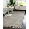 thumbnail image 1 of Braided Dosa Collection Area Rug 5'x8' - Gray-Beige, 1 of 5