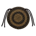 thumbnail image 1 of Braided Ebony Chair Pad (Pack of 2), 1 of 2
