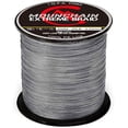 thumbnail image 1 of Braided Fishing Line, 8 Strands Abrasion Resistant Braided Lines Super Strong 100% PE Sensitive Fishing Line 300M/20lb/Gray, 1 of 3
