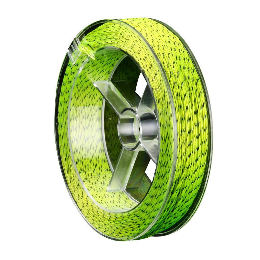 Braided Fly Fishing Line Backing 20lbs 50yards - Black/Yellow