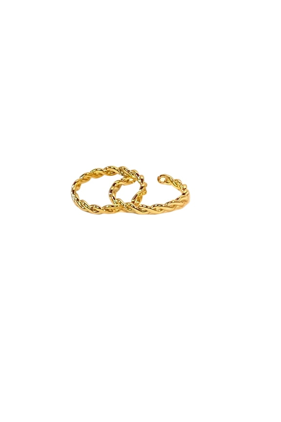 Braided Gold Ring