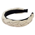 thumbnail image 1 of Braided Headbands for Girls Women Hair Hoop Head Band Twist Hair Accossoriesapricot, 1 of 4