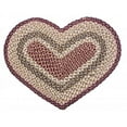 thumbnail image 1 of Braided Heart Rug, 1 of 1