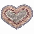 thumbnail image 1 of Braided Heart Rug, 1 of 1