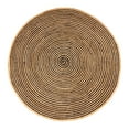thumbnail image 1 of Braided Jute Round Indoor Area Rug Black / 10 Round, 1 of 1