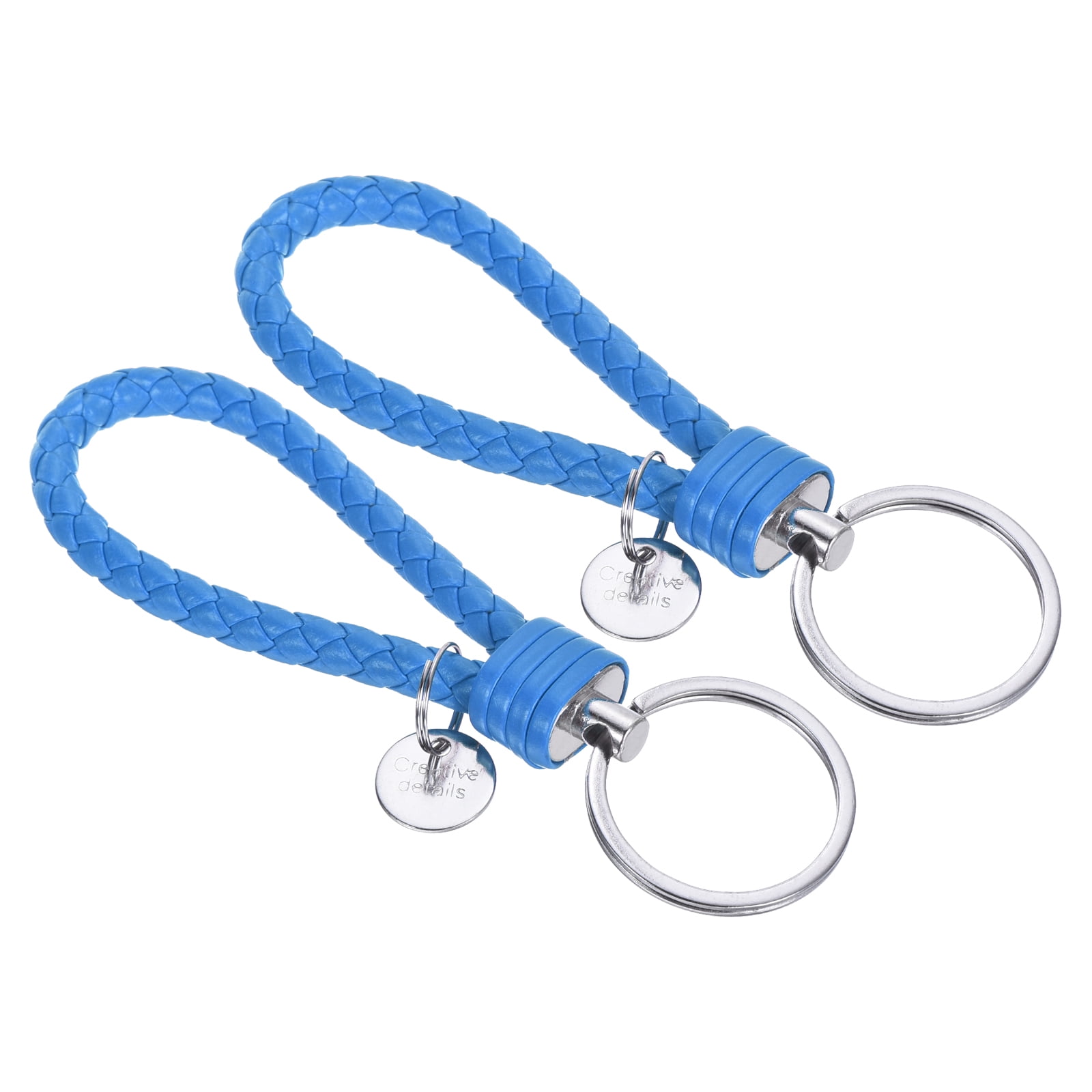 Braided-Leather-Keychain-with-