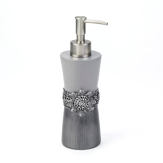 Braided Medallion Lotion Pump Granite
