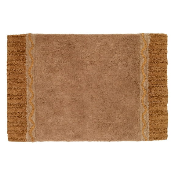 Braided Medallion Rug 20X30 Gold