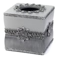 thumbnail image 1 of Braided Medallion Tissue Cover Granite, 1 of 2
