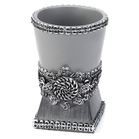 Braided Medallion Tumbler Granite