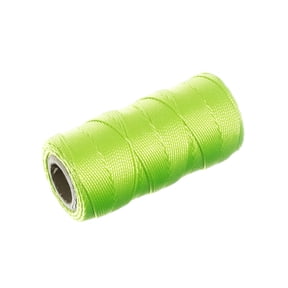 Paracord Planet Braided Nylon Mason Line #18, Thin Heavy Rope for Crafting, Gardening, Landscaping, Tying