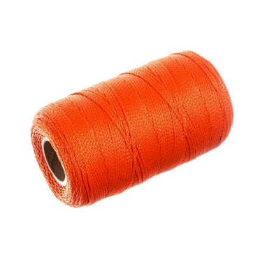 Braided Nylon Mason Line #18 - Paracord Planet - Moisture, Oil, Acid, & Resistant - Twine String for Marine, Masonry, Crafting, Gardening Uses