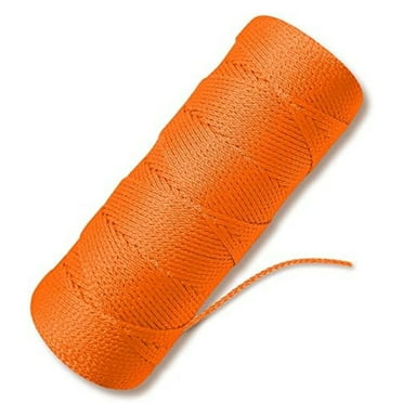 Braided Nylon String Gardening String 500 Feet Long Fluorescent Orange