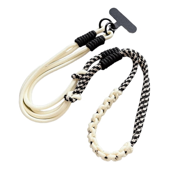 Braided Phone Lanyard Multifunctional Keychain Universal Fit Anti Scratch Design