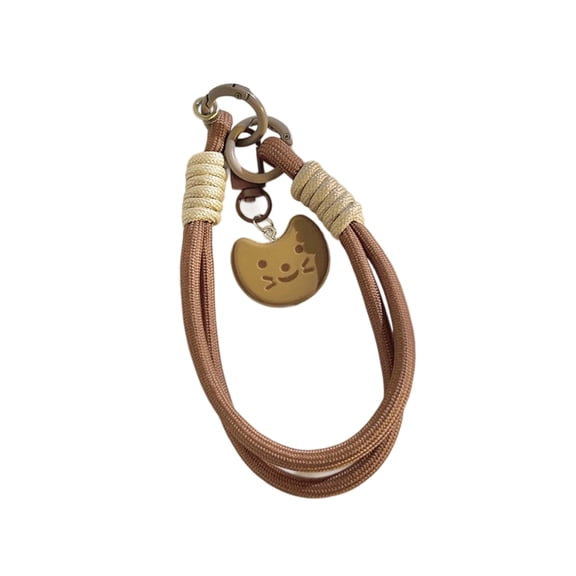 Braided Phone Strap Detachable Wrist Cord for Mobile Device Quick Install Design For Running Cycling Hiking