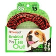 thumbnail image 1 of Braided Poly Rope Dog Tie-Out Strong Lightweight Teather Holds 35lbs Choose Size (15 Feet), 1 of 1