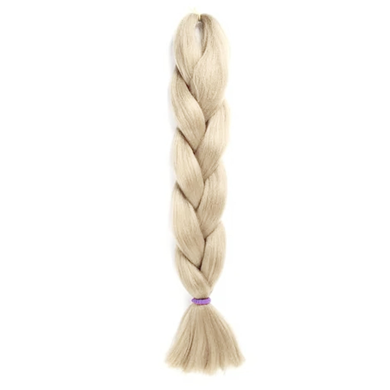 Braided Ponytail Extension High Temperature Silk 24in Soft Realistic ...