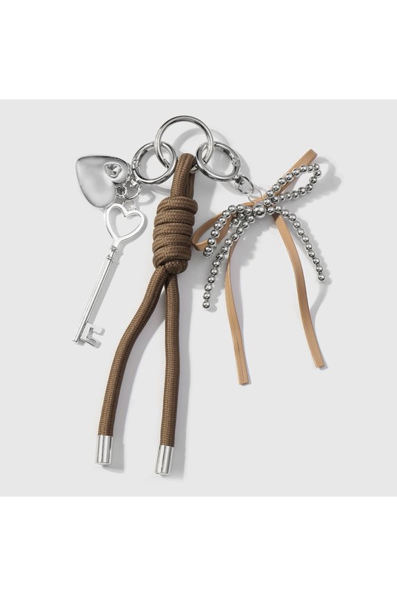 Braided Rope Bag Charm Keychain Fashion Decorative Bag Accessories for Handbag,Backpack Decors Aesthetic Keychain Gifts