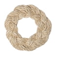 thumbnail image 1 of Braided Rope Natural Tan Abaca Natural Material Woven Charger Single Placemat, 15", 1 of 2