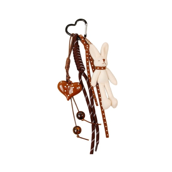 Braided Rope Keychain Bag Charms Handbag Ornament Bag Accessories Backpack Pendant Charm for Women Girls Gifts