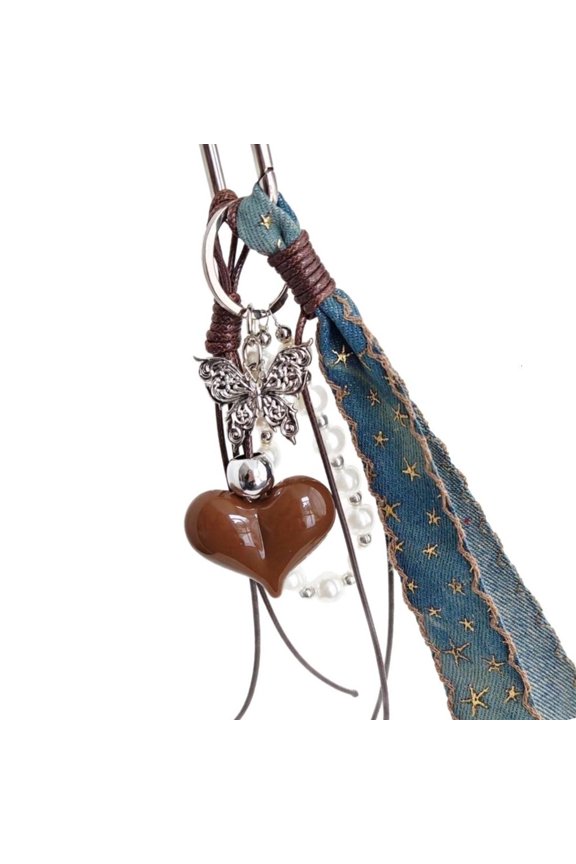 Braided Rope Keychain Bag Pendant Charm Bag Accessories for Handbag,Backpack