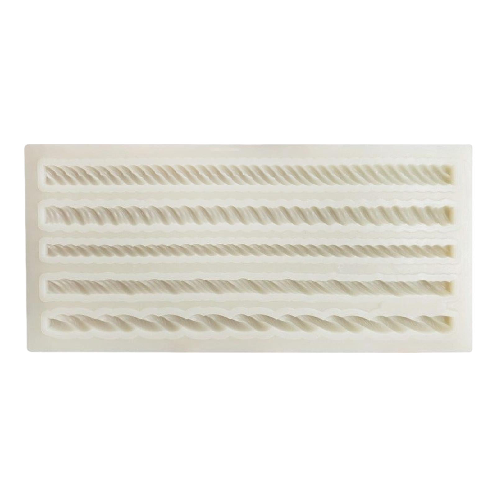 Braided Rope Silicone Model Candle Sopa Making Clay Epoxy Resin Casting ...