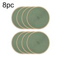thumbnail image 1 of Braided Round Placemats 15 Inch Woven Table Mats Non- Washable Thin Edge Place Mats for Kitchen Dining Table Decor - Heat Resistant Placemats for Dining Outdoors Parties Use, 1 of 7