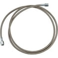 thumbnail image 1 of Speedway Motors Braided Stainless Steel AN-4 Brake Line 60 Inch Length with Straight Ends PTFE Inner Hose Universal Fit for Brake Clutch and Gauge Use, 1 of 7