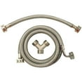 thumbnail image 1 of Braided Stainless Steel Steam Installation Dryer Kit, 1 of 1