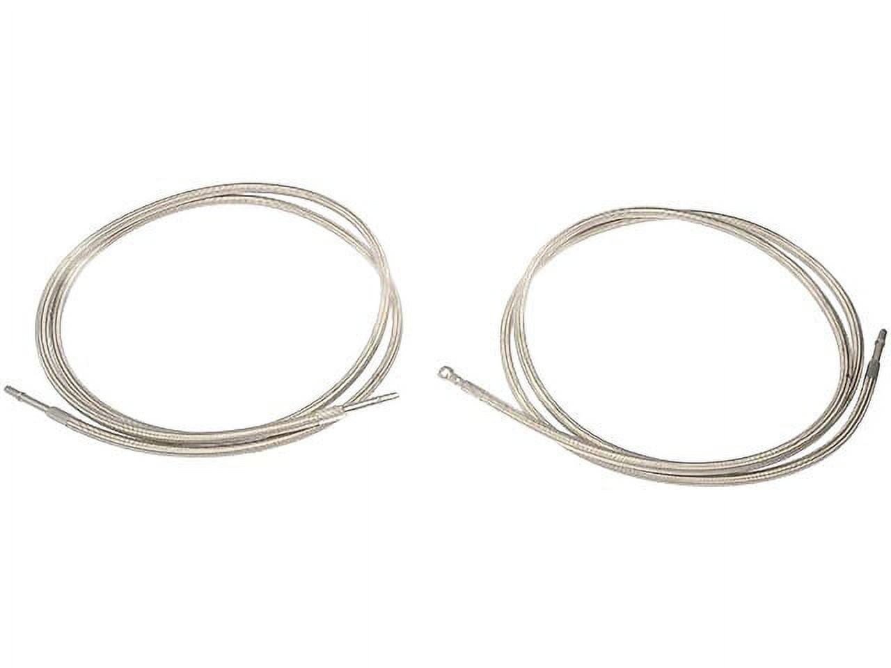 Braided Steel Fuel Line Tank to Engine Compatible with 2004 2010