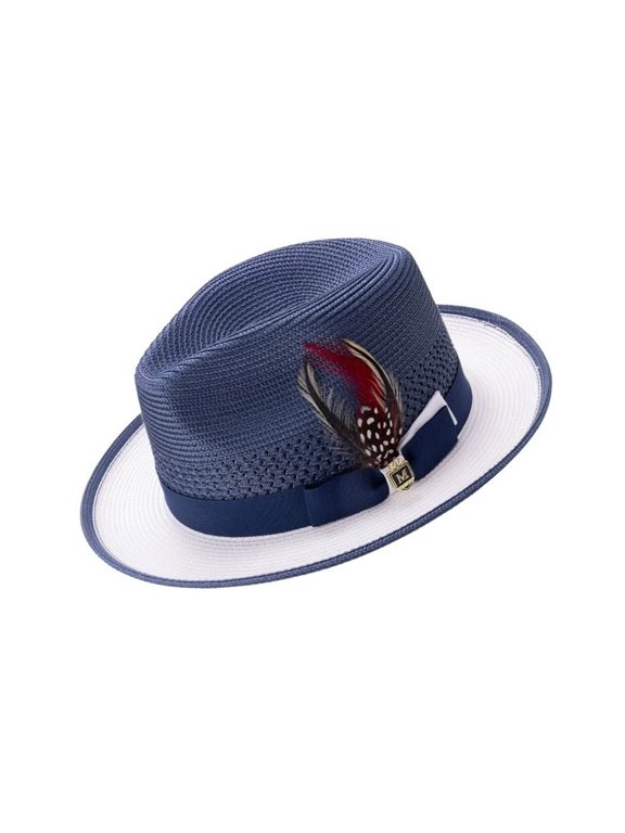 Braided Straw Fedora Hat Adjustable Lightweight Unisex Design Vintage For Outdoor Daily Wear