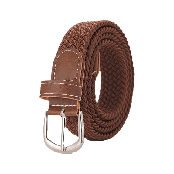 Braided Stretch Belt - 100*2.5cm, Sailcloth, Comfortable and Adjustable Design, Suitable for Men and Women