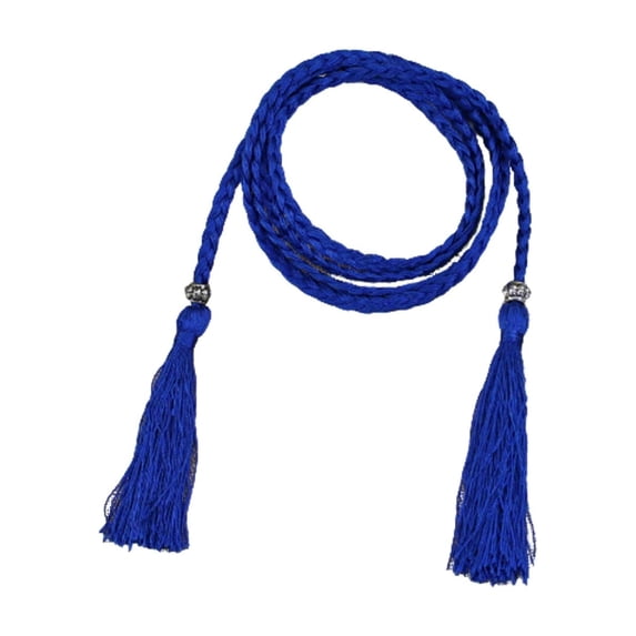 Braided Tassel Scarf Belts for Women, 1Pc Women Tassel Belt Woven Knot Decor Waist Rope Tie Waistband, 1 Rope Belts for Women
