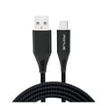thumbnail image 1 of Braided Type-C 6ft Long USB Cable Charger Power Cord P8X Compatible With Samsung Galaxy S10e S10+ S10 (S10 Plus), 1 of 6