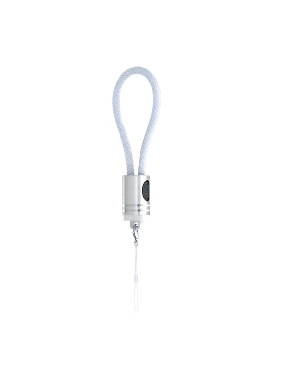 Braided USB C To USB C Charging Cord 60W Power Delivery Keychain Cable For Mobile Devices Power Cord