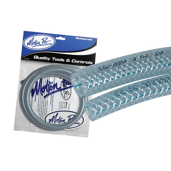 Braided Vinyl Fuel Line, 1/4in. ID x 1/2in. OD