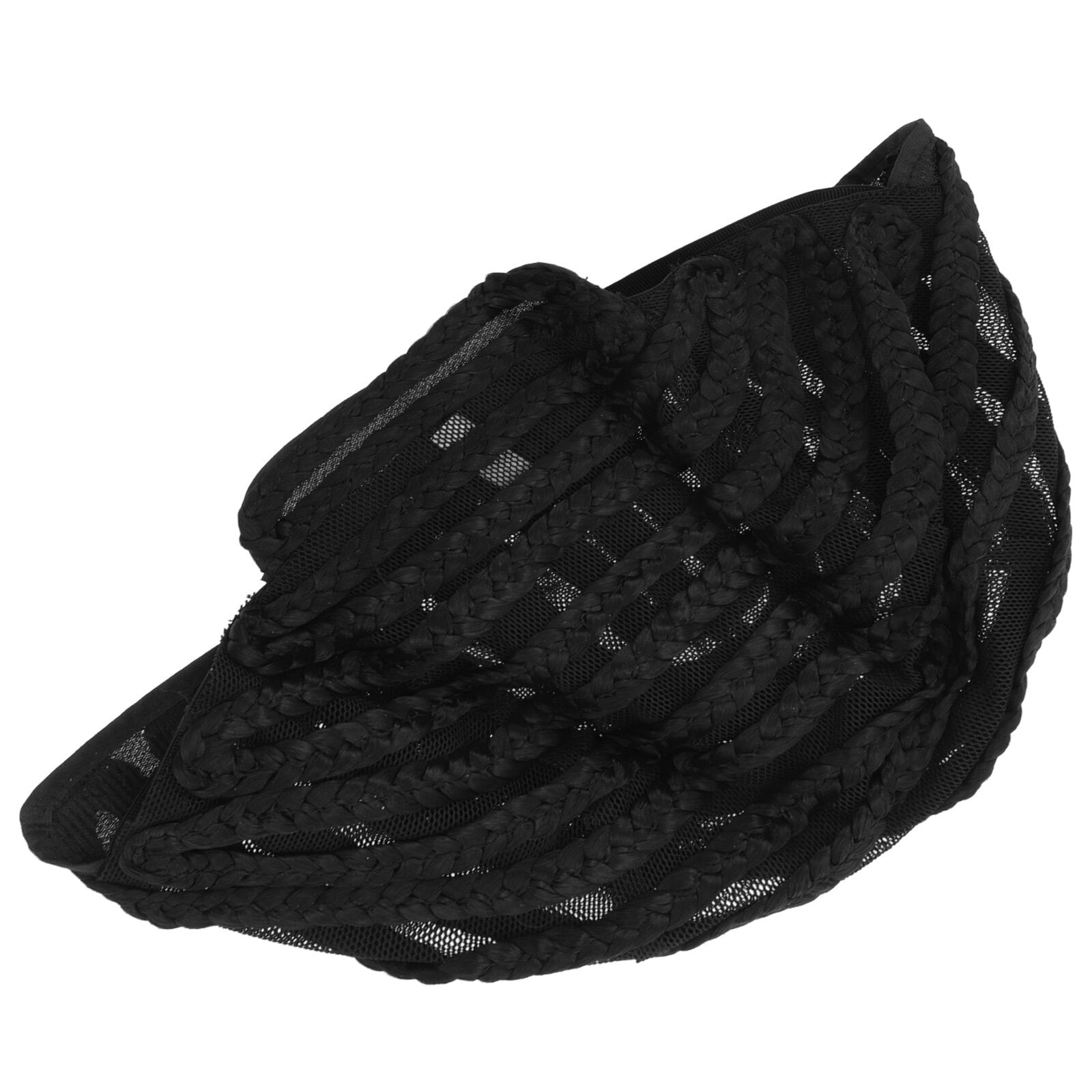 Braided Wig Caps Crochet Braided Caps Clip Black Crotchet Cornrows Caps